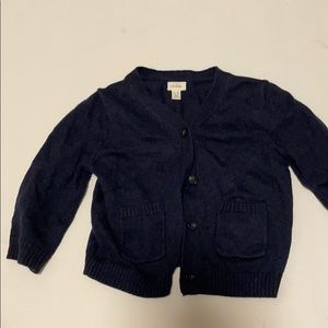 Baby Gap Navy Blue Cardigan